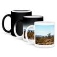 thumbnail image 1 of 3dRose, Arizona with her Joshua Trees and desert landscape, 11oz Magic Transforming Mug, 1 of 8