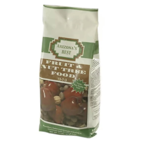 Arizona's Best AZB10102 5 LB Bag of 13-7-3 Fruit & Nut Tree Food Fertilizer