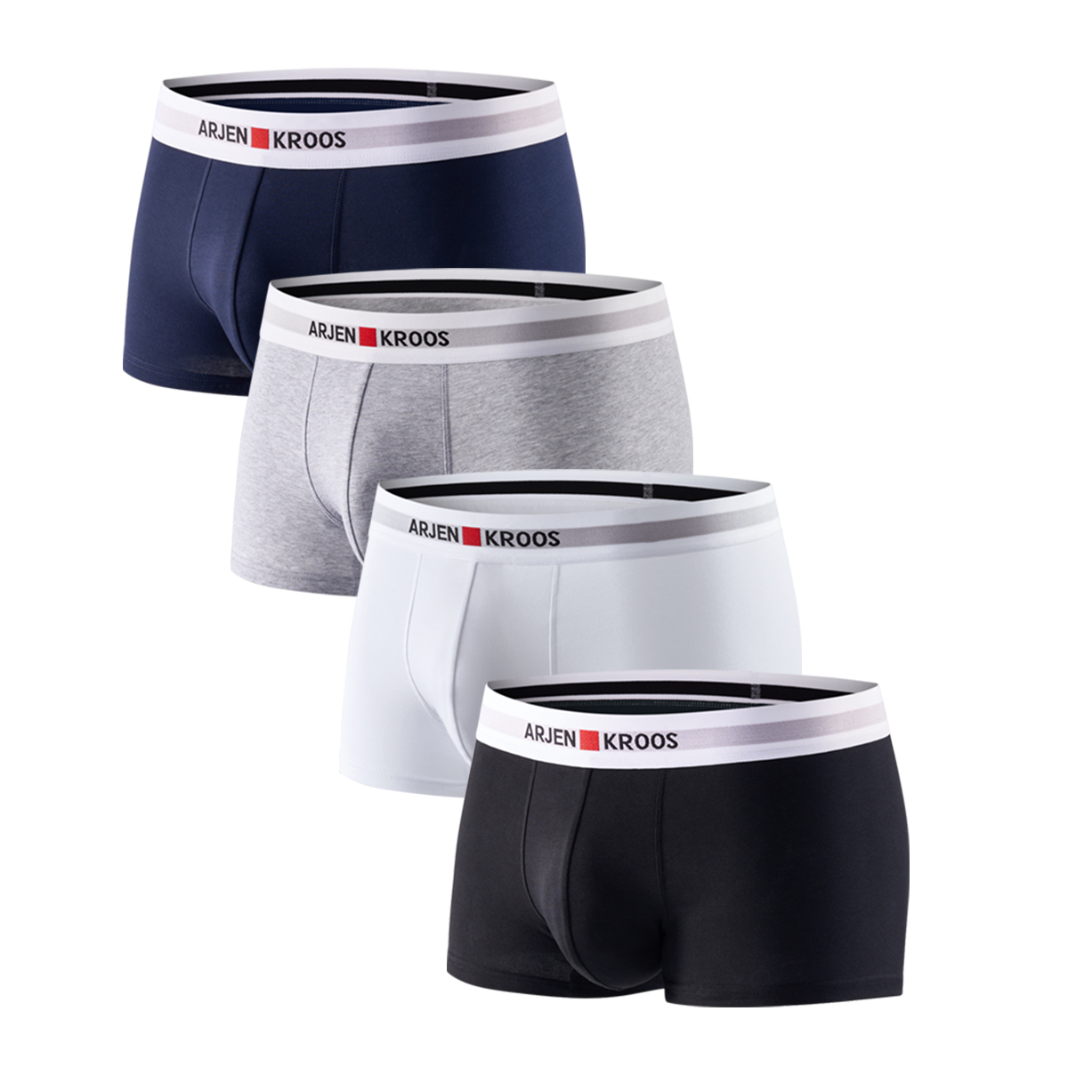 Boxer Homme Longue Taille En Microfibre - 89% Polyamide, 11% élasthanne | Confort Doux, Respirant, Maintien 3D