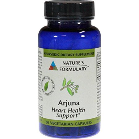 Nature's Formulary Arjuna - 60 Vegetarian Capsules