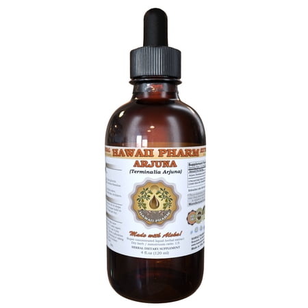 Arjuna (Terminalia Arjuna) Tincture, Organic Dried Bark Liquid Extract, Arjun Tree, Herbal Supplement 4 oz