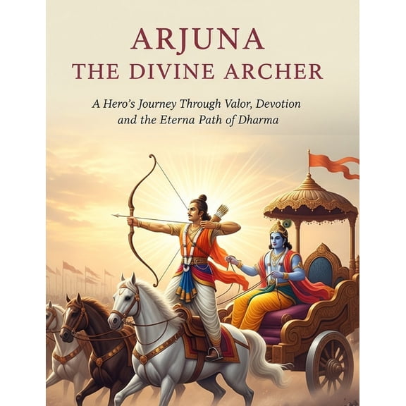Arjuna the Divine Archer: A Hero's Journey Through Valor, Devotion, and the Eternal Path of Dharma, (Paperback)