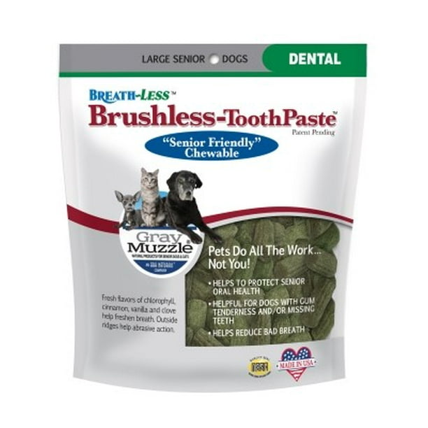 Ark Naturals Gray Muzzle Brushless Toothpaste for Dogs Dental Health