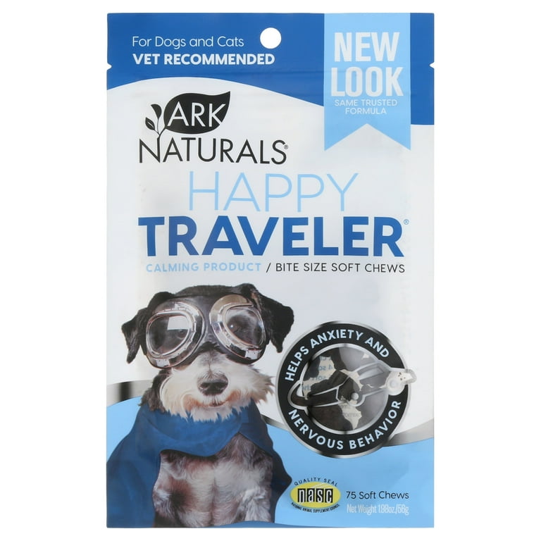 Ark Naturals Happy Traveler Soft Chews for Dogs & Cats Ark Naturals Happy Traveler Soft Chews for Dogs & Cats