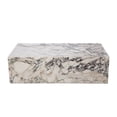 thumbnail image 1 of Ark Rectangle Cocktail Table in Genuine Viola Marble by Diamond Sofa, 1 of 2
