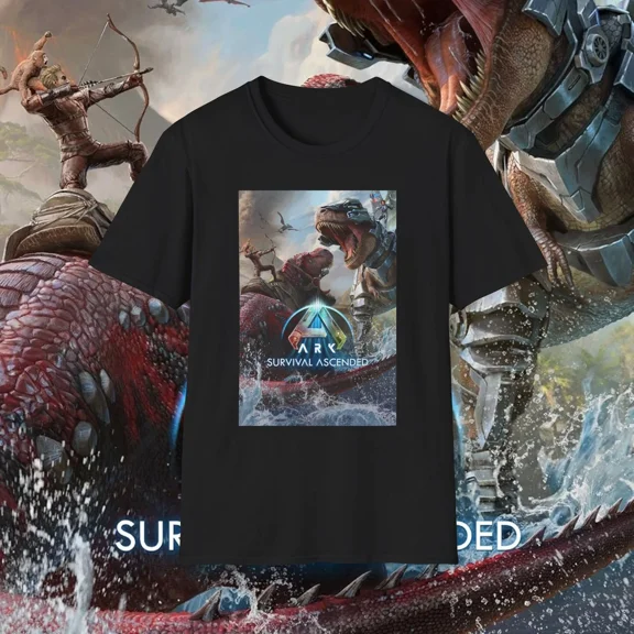 Ark Survival Ascended Game Unisex Softstyle T-Shirt