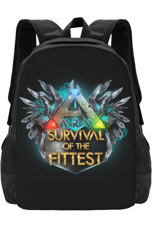 Ark Survival Backpack, Laptop Backpack Travel Backpacks for Students Men Women Casual Daypack for Hiking Gifts