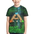 thumbnail image 1 of Ark Survival Boys Girls T Shirts Cartoon Teens Shirts 3D Graphic Funny Print Shirts for Youth Shirts, 1 of 8