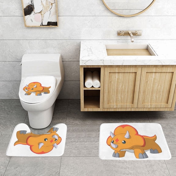 Ark Survival Evolved Classic Three Piece Set With Water Absorption And Anti Slip Properties