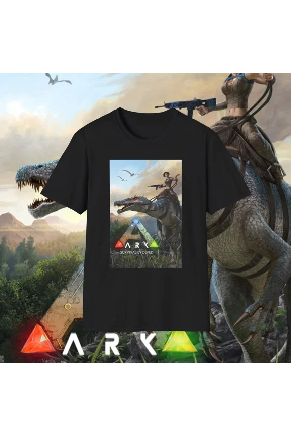 Ark Survival Evolved Game Unisex Softstyle T-Shirt