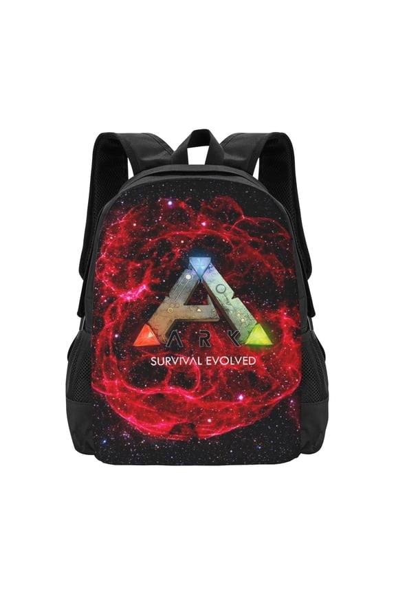 Ark Survival EvolvedLaptop Backpack College School Travel Daypack 2 Compartment Basic Bag Shoulders Rucksack