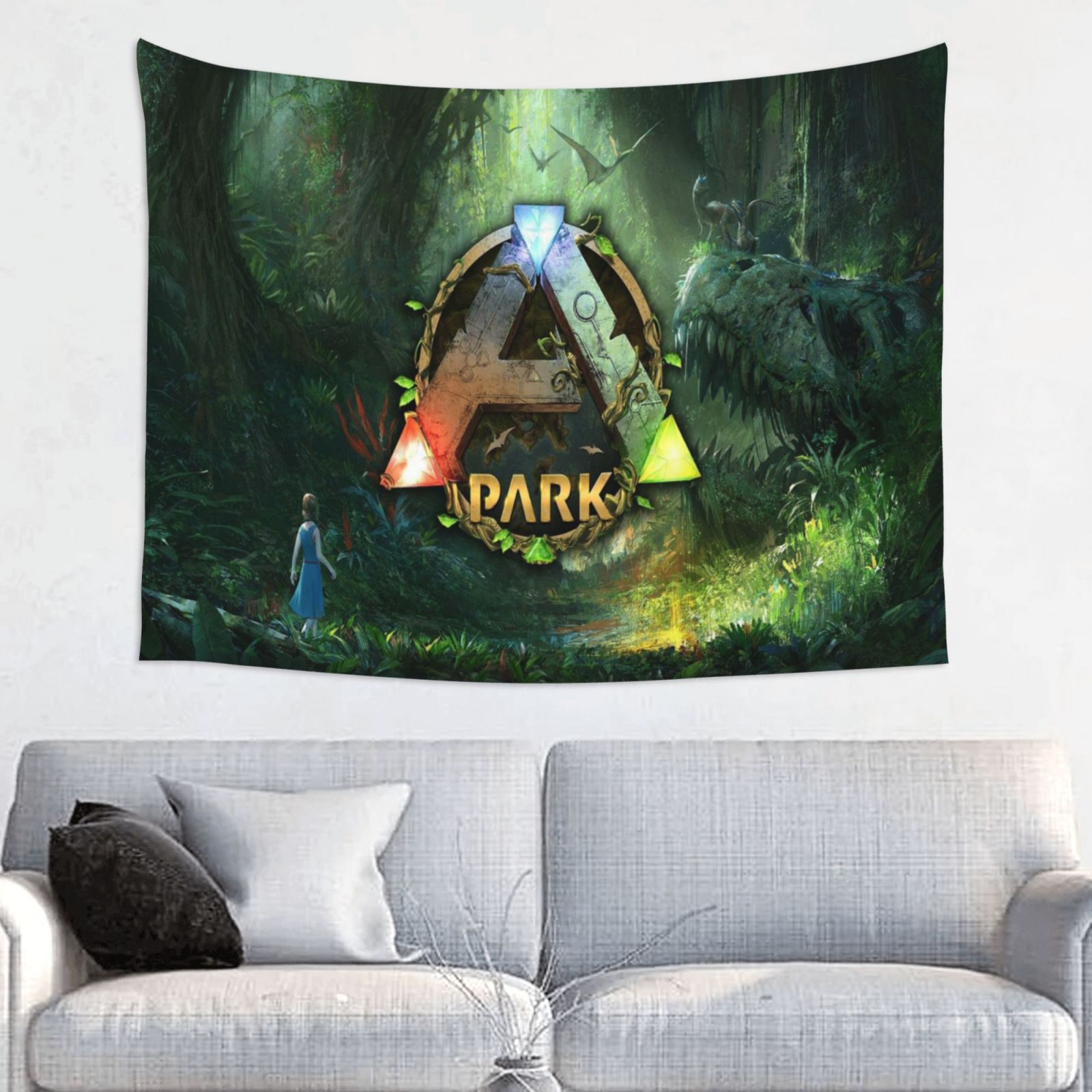 Ark Survival Tapestry Cool Tapestry Art Prints Wall Painting Artworks