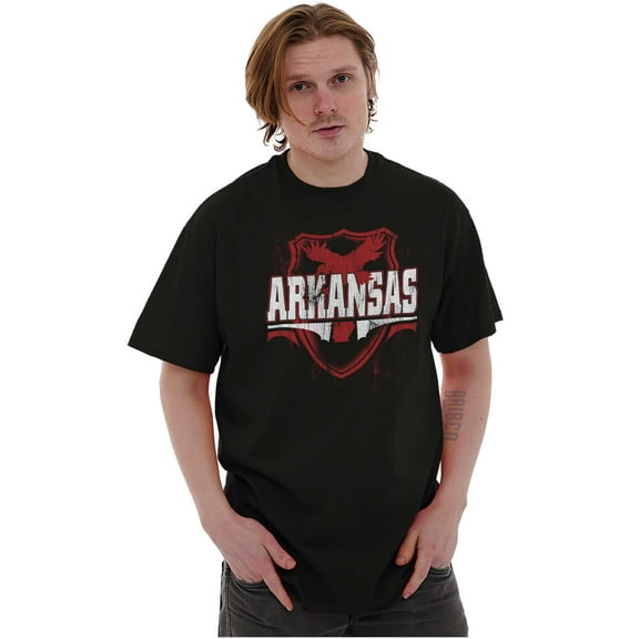 Arkansas AR Pride Gameday Spirit Cool Men's Graphic T Shirt Tees Brisco Brands M