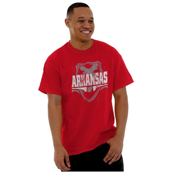 Arkansas AR Pride Gameday Spirit Cool Men's Graphic T Shirt Tees Brisco Brands S