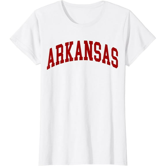 Arkansas - AR - Throwback Design Print - Classic T-Shirt