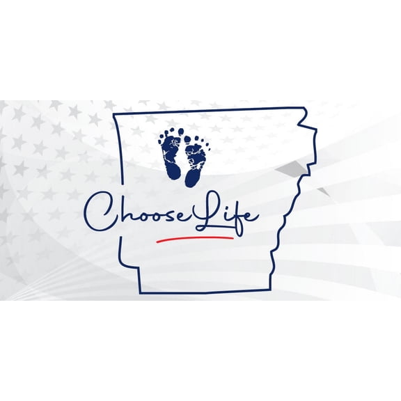 Arkansas Banner Pro-Life Vinyl Sign