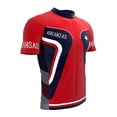 thumbnail image 1 of Arkansas Bike Short Sleeve Cycling Jersey  for Men - Size L, 1 of 4