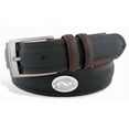thumbnail image 1 of Arkansas Concho Two Tone Leather Belt, 42 Waist, 1 of 1