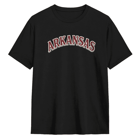 Arkansas Cool Graphic Tee for Men and Women, Fun Road Trip Cotton Short Sleeves T-Shirt