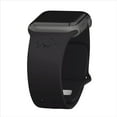 thumbnail image 1 of Arkansas Engraved Silicone Unisex Watch Band for Apple Watch - 38/40/41mm(42mm Series 10/11) Black by Affinity Bands, 1 of 4