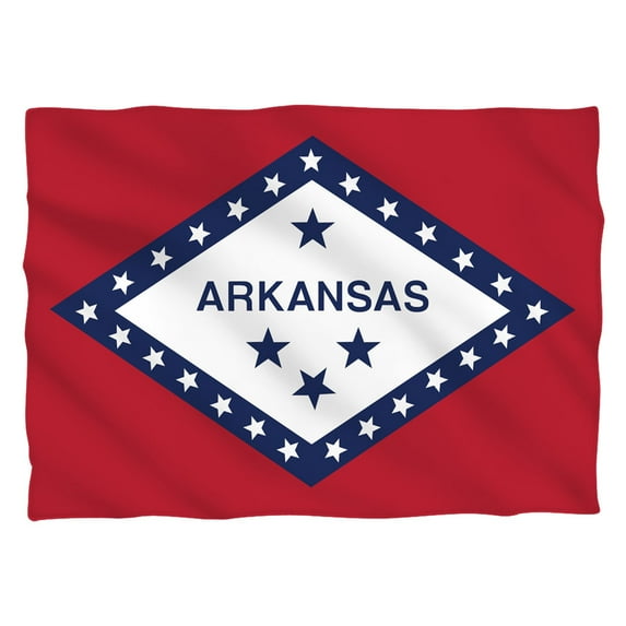 Arkansas Flag Pillow Case