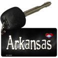 thumbnail image 1 of Arkansas Flag Script Novelty Aluminum Key Chain KC-9442 3" x 1.5" Key Chain (KC), 1 of 1