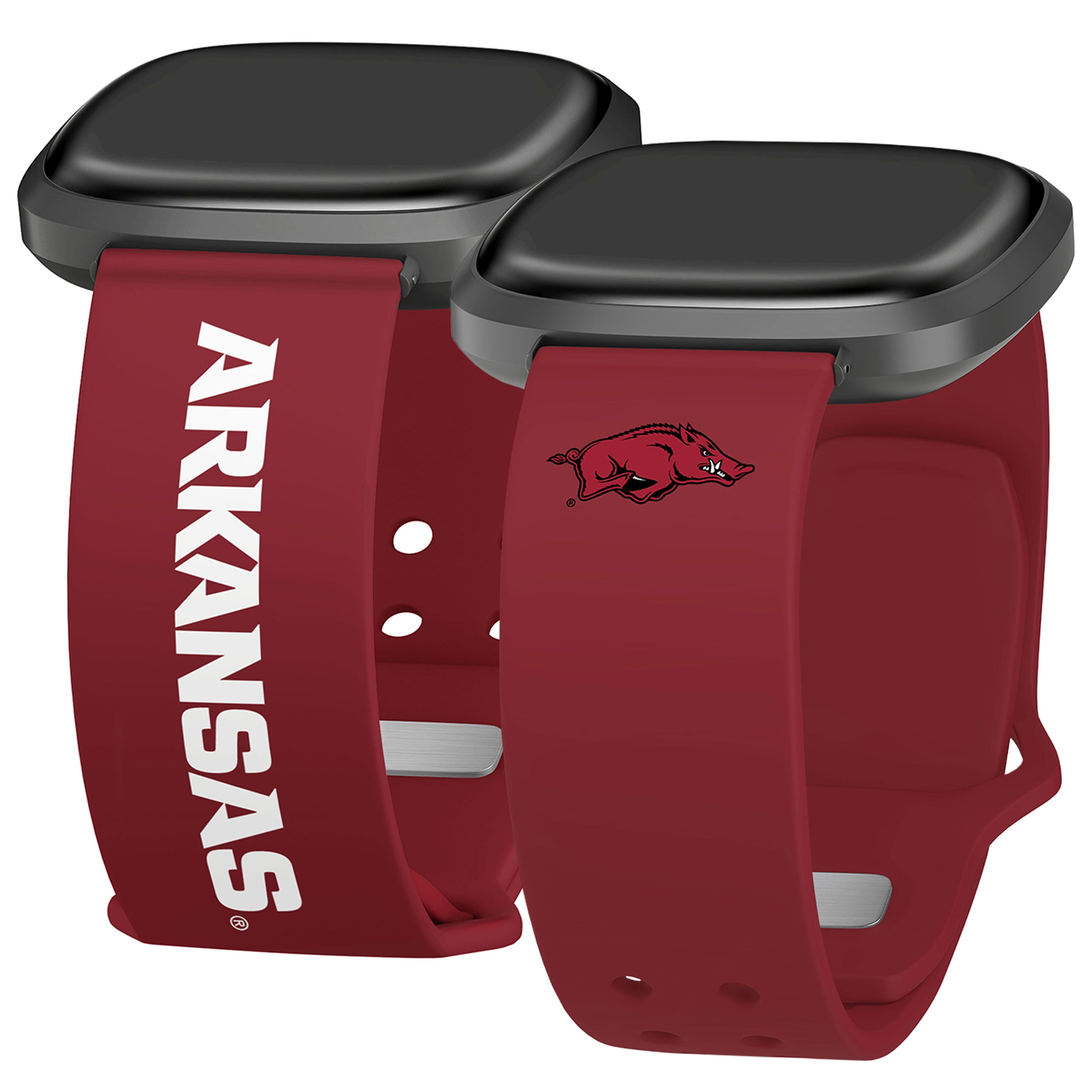 Arkansas HD Iconic Edition Unisex Watch Band for FitBit Versa 3 & Sense (Short)