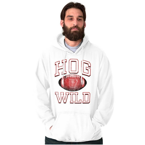 Arkansas Hog Wild AR Gameday Pride Unisex Plus Fleece Graphic Hoodie Brisco Brands 2X