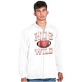 thumbnail image 1 of Arkansas Hog Wild AR Gameday Pride Unisex Fleece Graphic Zip Up Hoodie Brisco Brands 5X, 1 of 5