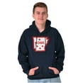 thumbnail image 1 of Arkansas Home State Pride Map Flag Unisex Plus Fleece Graphic Hoodie Brisco Brands 2X, 1 of 4