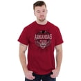 thumbnail image 1 of Arkansas Map Emblem State Pride Men's Graphic T Shirt Tees Brisco Brands M, 1 of 6