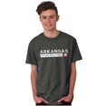 thumbnail image 1 of Arkansas Map State Shape Established Men's Graphic T Shirt Tees Brisco Brands X, 1 of 6