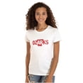 thumbnail image 1 of Arkansas Ozarks Pride AR Shaped Map Womens Fitted Plus Size Graphic Tee Brisco Brands 3X, 1 of 5