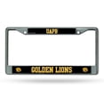thumbnail image 1 of Arkansas Pine Bluff Golden Lions NCAA Chrome Metal License Plate Frame, 1 of 8