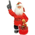 thumbnail image 1 of Arkansas Razorbacks 12" Animated Musical Santa, 1 of 5