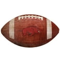 thumbnail image 1 of Arkansas Razorbacks 12'' Football Sign, 1 of 1