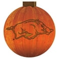 thumbnail image 1 of Arkansas Razorbacks 12'' Pumpkin Sign, 1 of 1