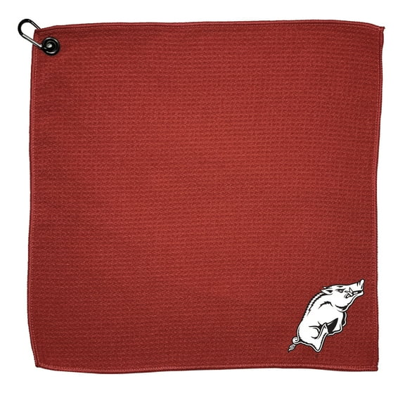 Arkansas Razorbacks 15" x 15" Microfiber Golf Towel