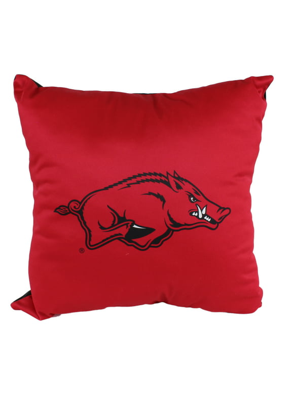 Arkansas Razorbacks 16 inch Reversible Decorative Pillow