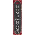 thumbnail image 1 of Arkansas Razorbacks 24" Home Sweet Home Leaner Sign, 1 of 1
