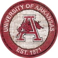 thumbnail image 1 of Arkansas Razorbacks 24'' Round Heritage Logo Sign, 1 of 1