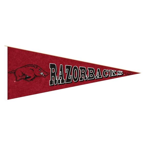Arkansas Razorbacks 24'' Wood Pennant