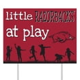 thumbnail image 1 of Arkansas Razorbacks 24" x 18" Little Fans At Play Yard Sign, 1 of 2