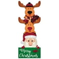 thumbnail image 1 of Arkansas Razorbacks 31'' Santa Stack Leaner, 1 of 1