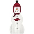 thumbnail image 1 of Arkansas Razorbacks 31'' Snowman Leaner, 1 of 1