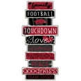 thumbnail image 1 of Arkansas Razorbacks 5'' x 24'' Celebrations Stack Sign, 1 of 1
