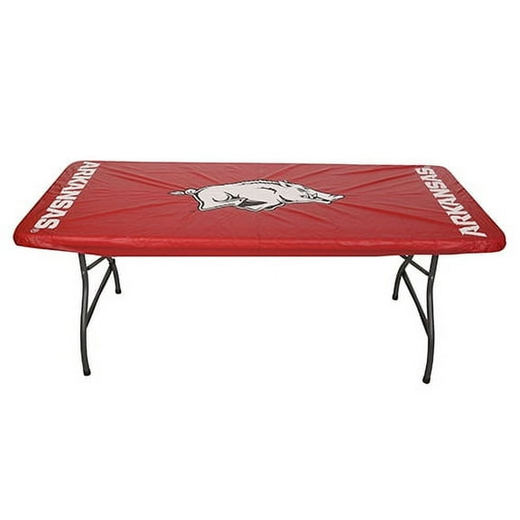Arkansas Razorbacks 72'' x 30'' Fitted Tailgate Table Cover