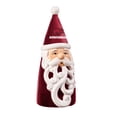 thumbnail image 1 of Arkansas Razorbacks 8" LED Santa Statue, 1 of 2