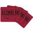 thumbnail image 1 of Arkansas Razorbacks Alumni 4-Pack Neoprene Coaster Set, 1 of 1