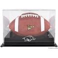 thumbnail image 1 of Arkansas Razorbacks Black Base Football Display Case, 1 of 1
